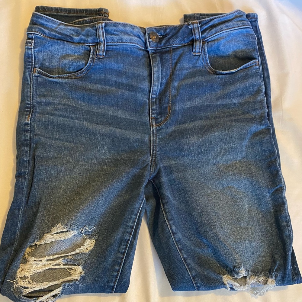 American Eagle Next Level Stretch Jeans Size 16 Long